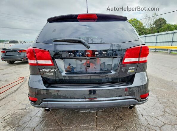 3C4PDCEGXJT380205 2018 DODGE JOURNEY Black უკანა ხედი