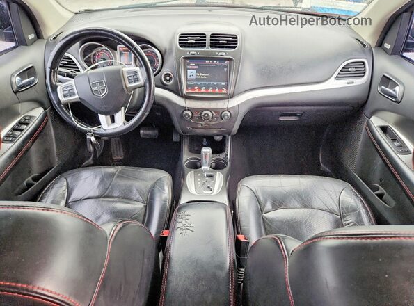 3C4PDCEGXJT380205 2018 DODGE JOURNEY Black წინა პანელის ხედი