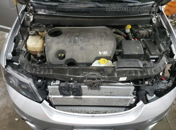 3C4PDCEGXJT380978 2018 DODGE JOURNEY Silver Շարժիչի բաժամունքի տեսք