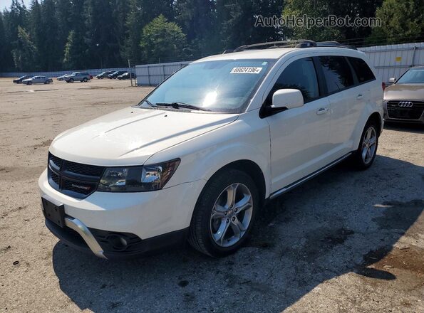 3C4PDCGB0HT608062 2017 DODGE JOURNEY White Հետևի ձախ