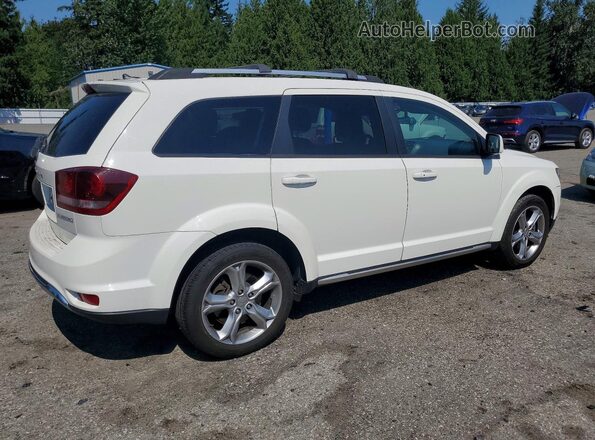 3C4PDCGB0HT608062 2017 DODGE JOURNEY White Հետևի տեսք