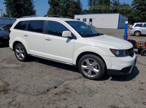 3C4PDCGB0HT608062 2017 DODGE JOURNEY White Առջևի վահանակի տեսք