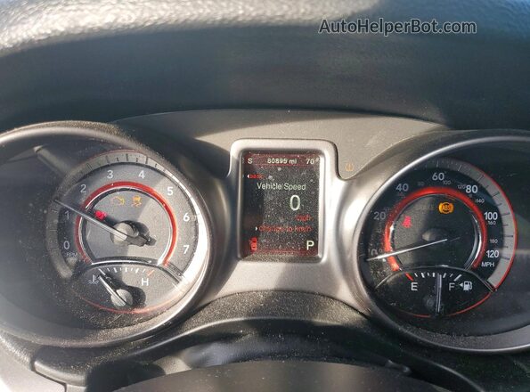 3C4PDCGB1HT501327 2017 DODGE JOURNEY White Սարքավորումների վահանակի տեսք