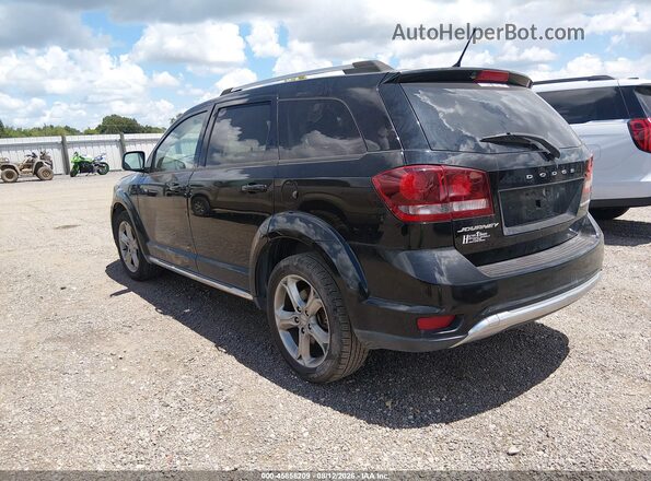 3C4PDCGB1HT564119 2017 DODGE JOURNEY Черный Задняя левая четверть