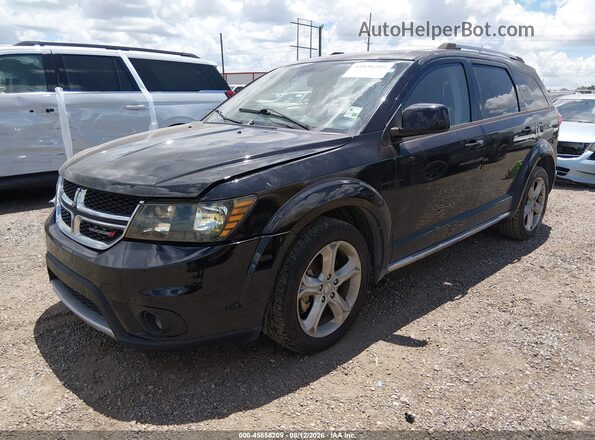 3C4PDCGB1HT564119 2017 DODGE JOURNEY Черный Передняя левая четверть