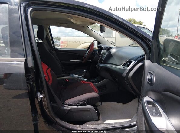 3C4PDCGB1HT564119 2017 DODGE JOURNEY Черный Вид салона спереди