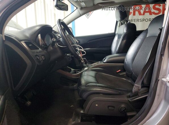 3C4PDCGB2GT199724 2016 DODGE JOURNEY Silver Front interior view