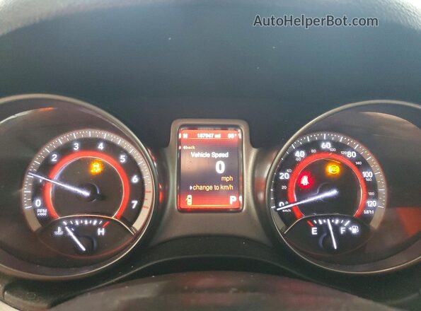 3C4PDCGB2GT199724 2016 DODGE JOURNEY Silver Instrument cluster view