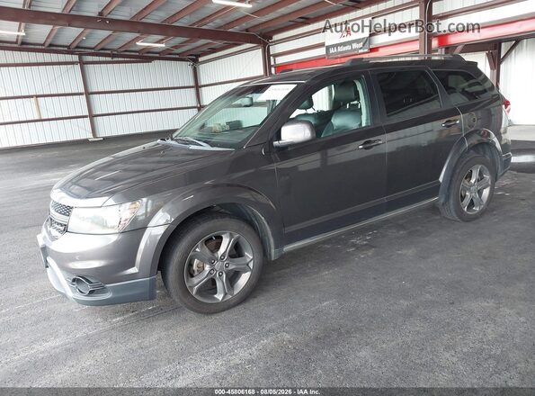 3C4PDCGB2GT207756 2016 DODGE JOURNEY Серый Передняя левая четверть