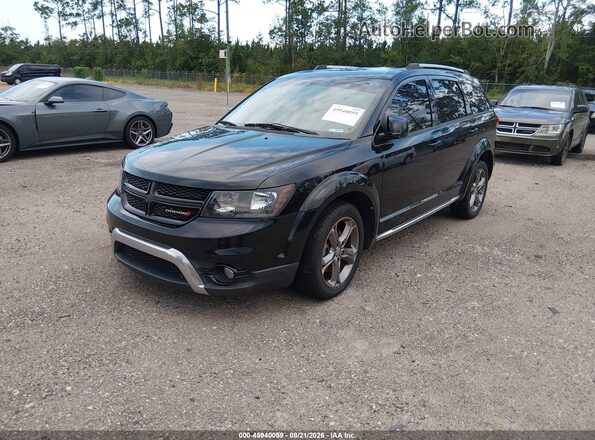 3C4PDCGB2HT524440 2017 DODGE JOURNEY Black Vista tres cuartos delantera izquierda