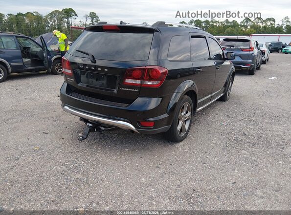 3C4PDCGB2HT524440 2017 DODGE JOURNEY Black Trasero derecho