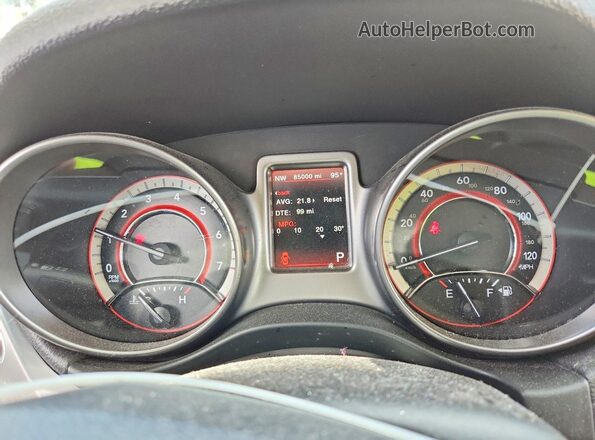 3C4PDCGB5LT273017 2020 DODGE JOURNEY Gray ხელსაწყოთა პანელის ხედი