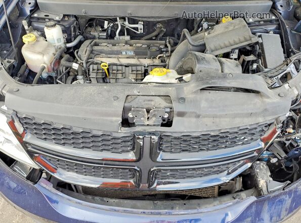 3C4PDCGB6LT232041 2020 DODGE JOURNEY Blue ძრავის განყოფილების ხედი