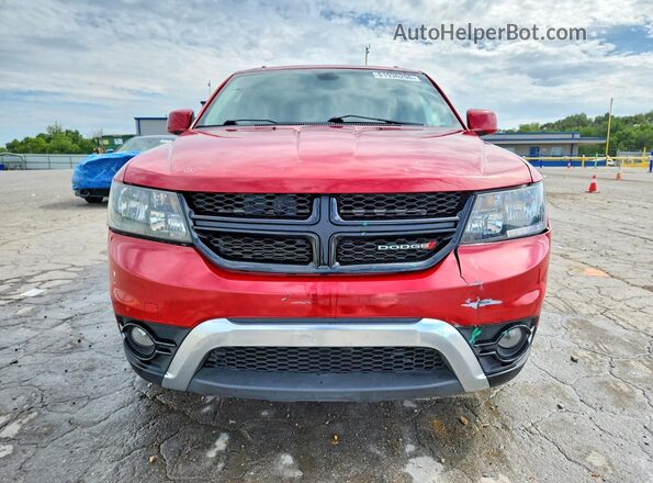 3C4PDCGB6LT264973 2020 DODGE JOURNEY Красный Вид спереди