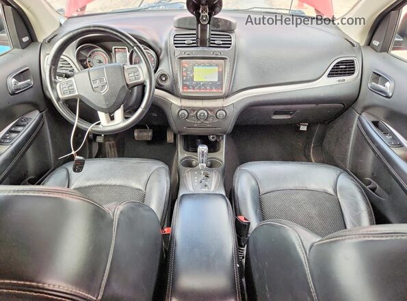 3C4PDCGB6LT264973 2020 DODGE JOURNEY Красный Вид панели приборов