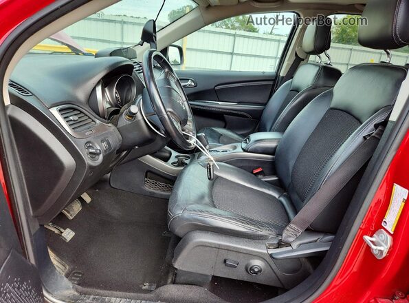 3C4PDCGB6LT264973 2020 DODGE JOURNEY Красный Вид салона спереди