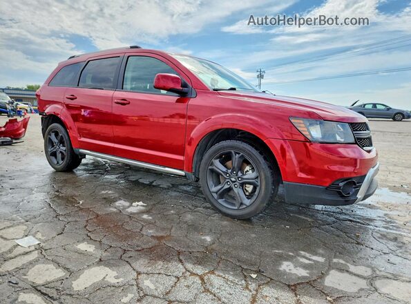 3C4PDCGB6LT264973 2020 DODGE JOURNEY Красный Передняя правая четверть