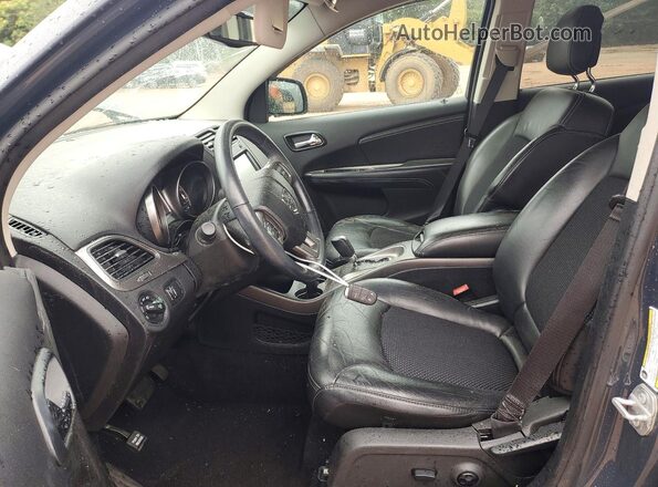 3C4PDCGB7HT585332 2017 DODGE JOURNEY Gray Вид салону спереду