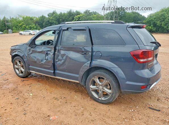 3C4PDCGB7HT585332 2017 DODGE JOURNEY Gray Задня ліва чверть