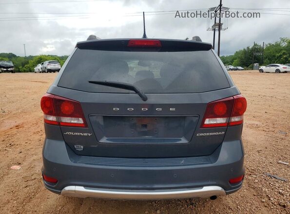 3C4PDCGB7HT585332 2017 DODGE JOURNEY Gray Вид ззаду
