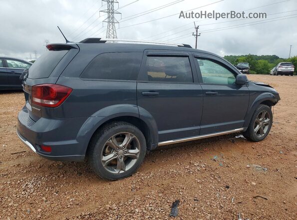 3C4PDCGB7HT585332 2017 DODGE JOURNEY Gray Задня права чверть