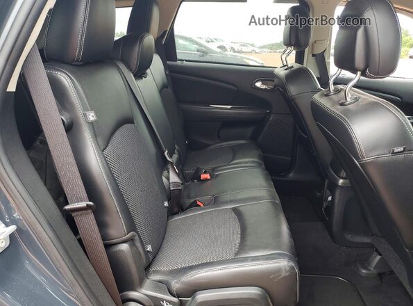 3C4PDCGB7HT585332 2017 DODGE JOURNEY Gray Вид задньої частини салону