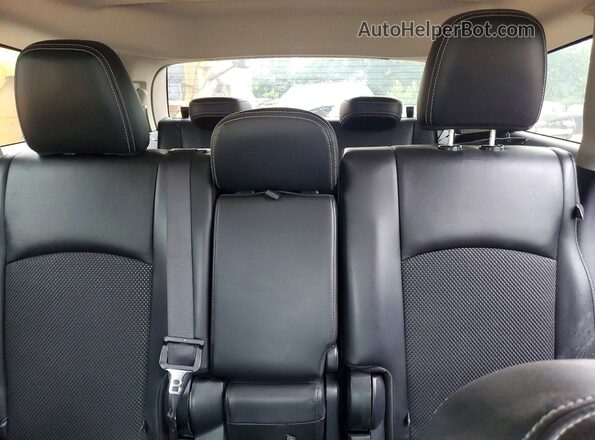 3C4PDCGB7HT585332 2017 DODGE JOURNEY Gray Вид задніх сидінь