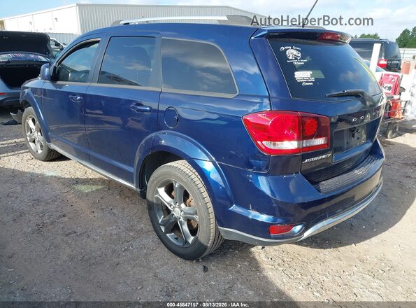 3C4PDCGB9HT556852 2017 DODGE JOURNEY Синий Задняя левая четверть