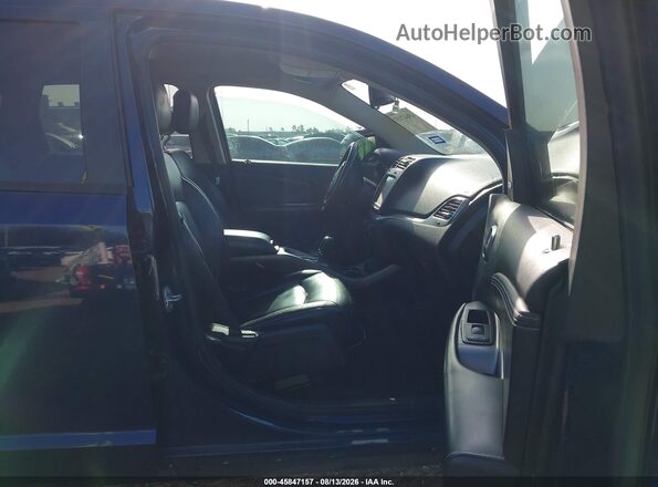 3C4PDCGB9HT556852 2017 DODGE JOURNEY Синий Вид салона спереди