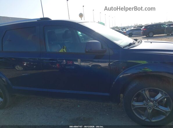 3C4PDCGB9HT556852 2017 DODGE JOURNEY Синий Вид задней части салона