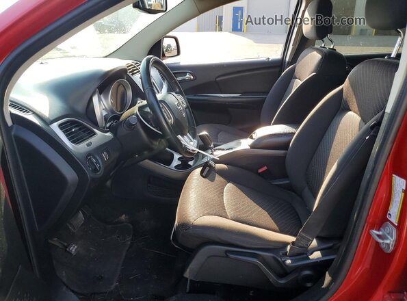 3C4PDCGB9HT582285 2017 DODGE JOURNEY Red Widok wnętrza z przodu