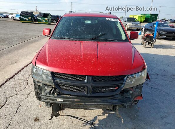 3C4PDCGB9HT582285 2017 DODGE JOURNEY Red Widok z przodu