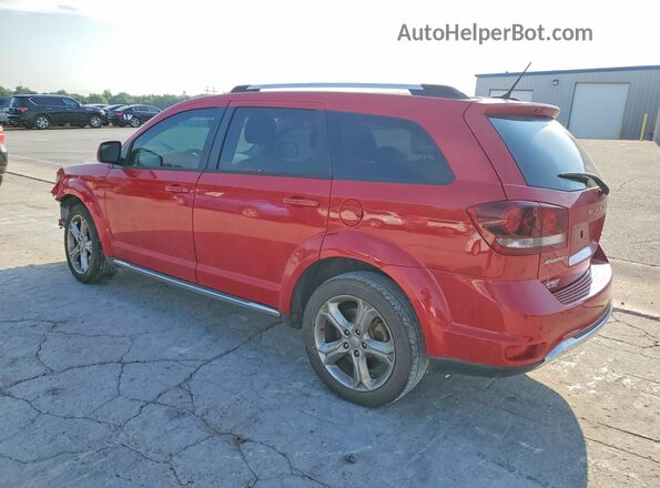 3C4PDCGB9HT582285 2017 DODGE JOURNEY Red Tył lewy