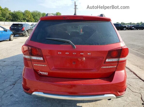 3C4PDCGB9HT582285 2017 DODGE JOURNEY Red Widok z tyłu