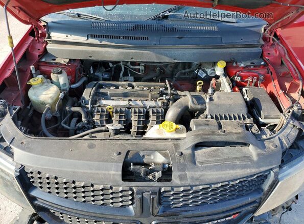 3C4PDCGB9HT582285 2017 DODGE JOURNEY Red Widok komory silnika