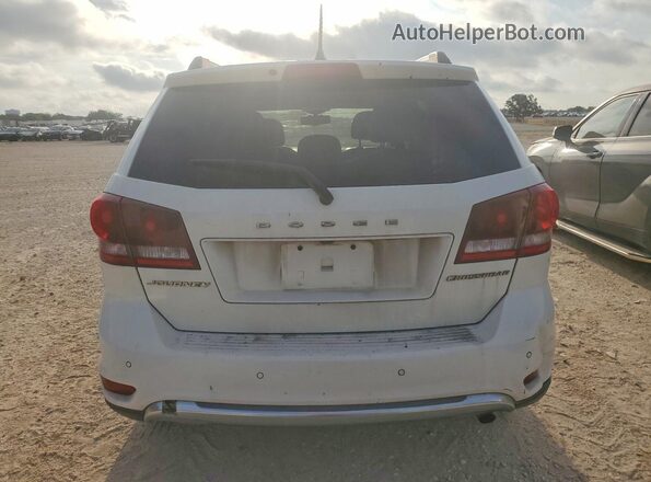 3C4PDCGBXHT529515 2017 DODGE JOURNEY White Вид ззаду