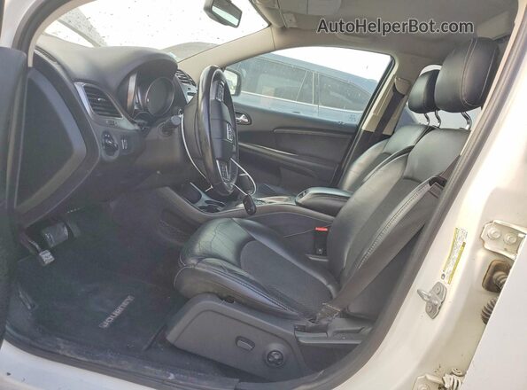 3C4PDCGBXHT529515 2017 DODGE JOURNEY White Вид салону спереду