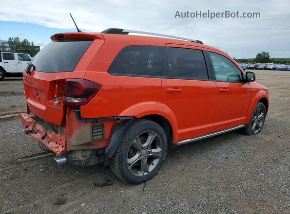 3C4PDCGG0HT619185 2017 DODGE JOURNEY Orange Հետևի աջ