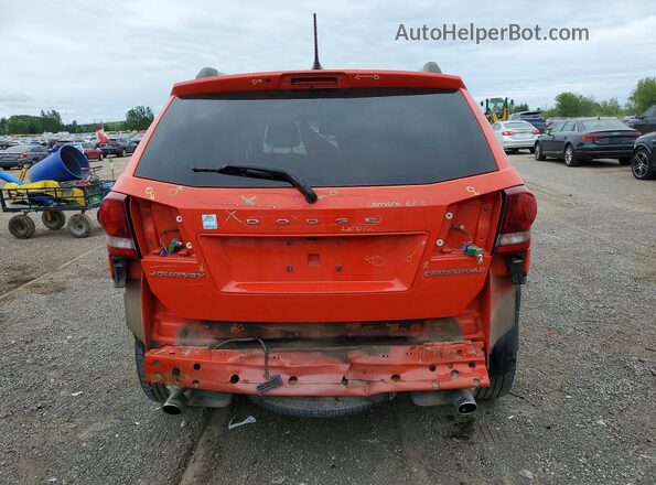 3C4PDCGG0HT619185 2017 DODGE JOURNEY Orange Հետևի տեսք
