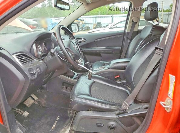 3C4PDCGG0HT619185 2017 DODGE JOURNEY Orange Սալոնի դիմացի տեսք