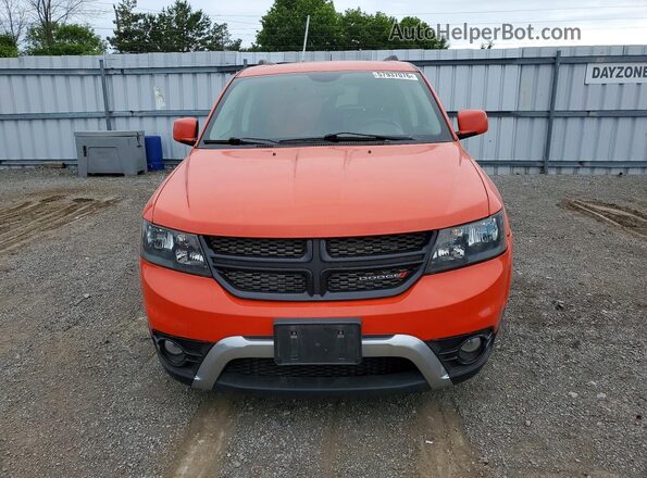 3C4PDCGG0HT619185 2017 DODGE JOURNEY Оранжевый Вид спереди