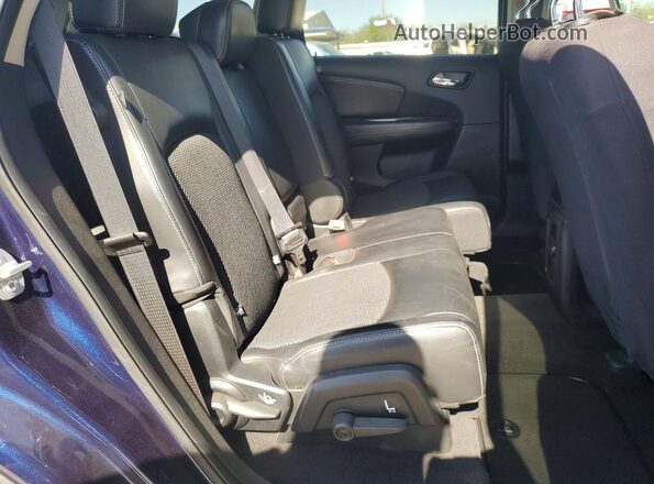 3C4PDCGG0JT195559 2018 DODGE JOURNEY Blue უკანა სალონის ხედი