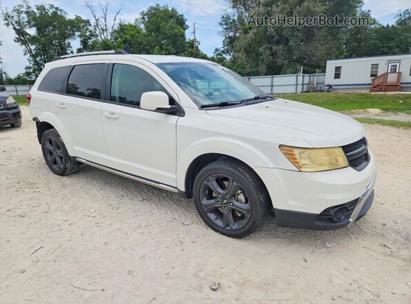 3C4PDCGG0KT778523 2019 DODGE JOURNEY White Delantero derecho