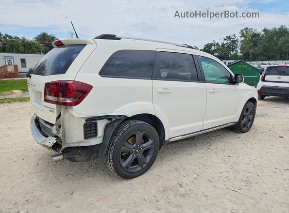 3C4PDCGG0KT778523 2019 DODGE JOURNEY White Trasero derecho