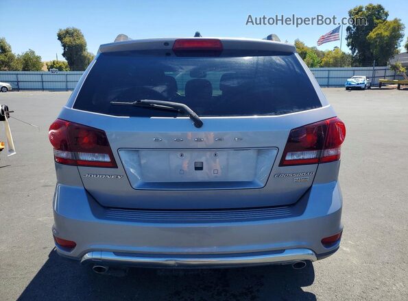 3C4PDCGG1JT408924 2018 DODGE JOURNEY Silver Vista trasera