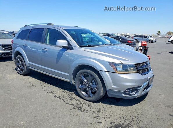 3C4PDCGG1JT408924 2018 DODGE JOURNEY Silver Delantero derecho
