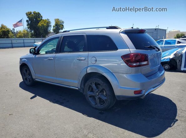 3C4PDCGG1JT408924 2018 DODGE JOURNEY Silver Trasero izquierdo