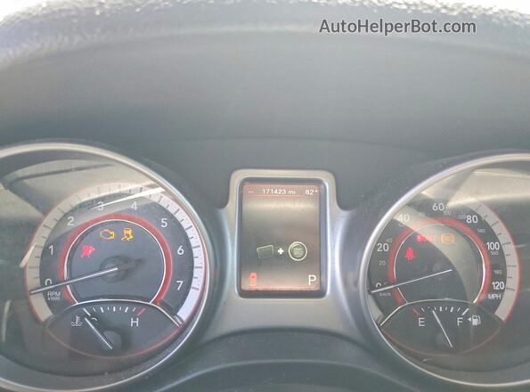 3C4PDCGG1JT408924 2018 DODGE JOURNEY Silver Vista del cuadro de instrumentos