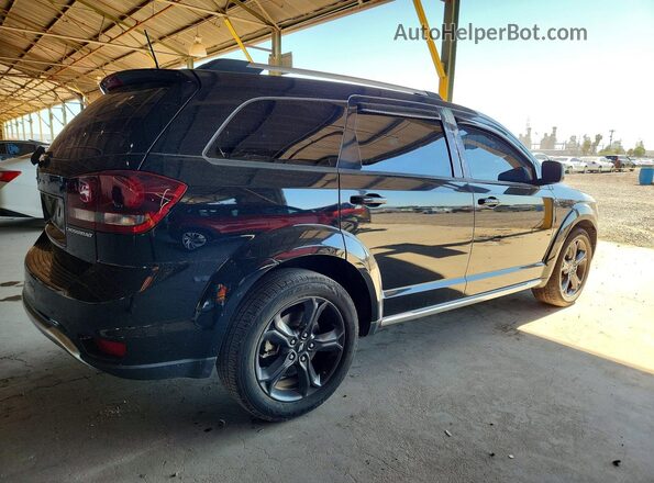 3C4PDCGG1JT535124 2018 DODGE JOURNEY Black უკანა მარჯვენა