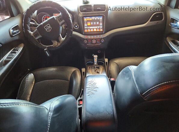3C4PDCGG1JT535124 2018 DODGE JOURNEY Black წინა პანელის ხედი